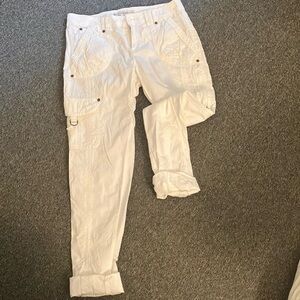 Marrakech white pant. Low rise. Size 27